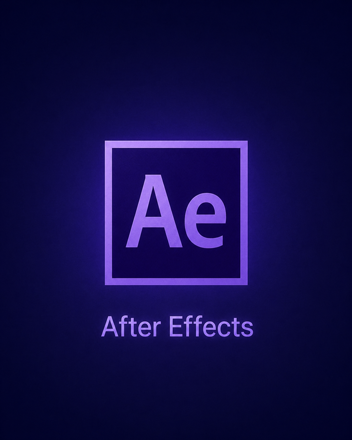 Exemplo de animação criada no After Effects
